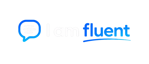 I am fluent - angielski - logo